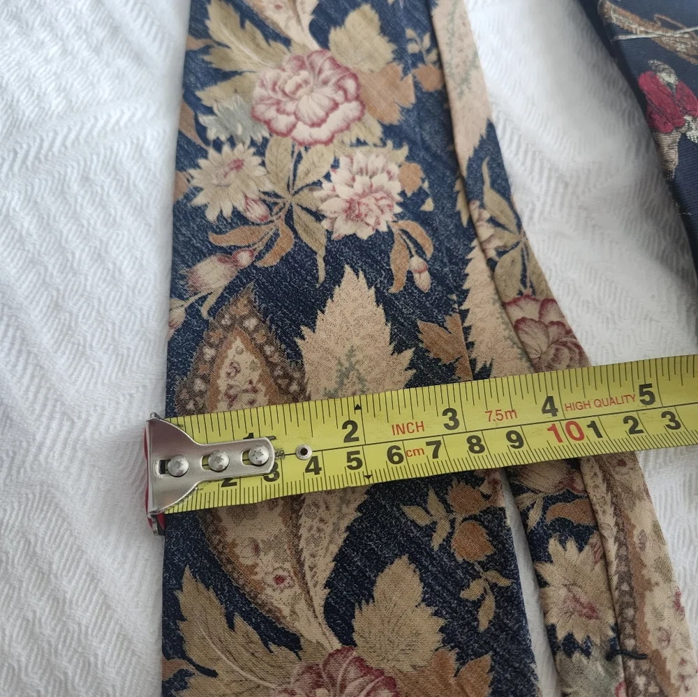 Polo by Ralph Lauren Black and Gold Patterned Ties Bundle